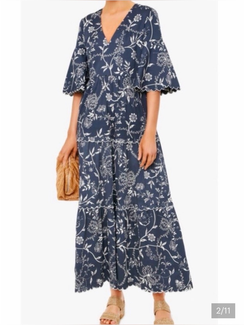 Tuckernuck Westwind Ginger Navy Maxi Dress - Picture 3 of 13
